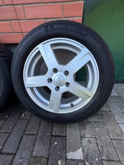 Sada alu kol 6,5x16 5x112 ET 40 + pneu MICHELIN 205/55 R16 - 5