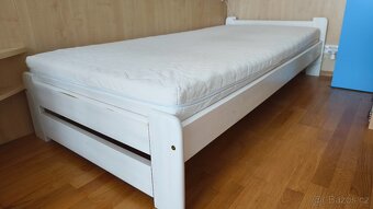 Dětské postele včetně lamelového roštu, masiv - 5