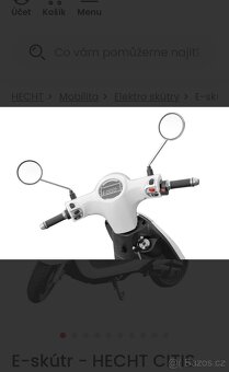 E-skútr - HECHT CITIS WHITE - 5