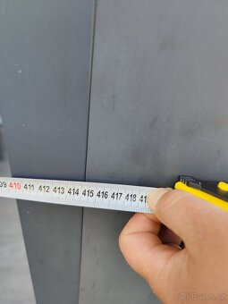 Screenová roleta na pergolu 4 m, stínění s elektromotorem - 5