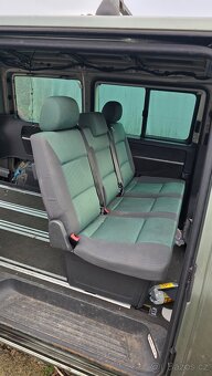 VW T5 Multivan - zadní sedačka a ližiny - 5