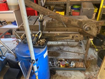 Tabulové nůžky na plech, ohýbačka plechu - 5