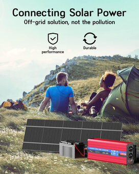 Nový střídač měnič napětí 3000w/6000w - 5