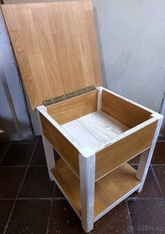 Stolička s úložným prostorem. - 5