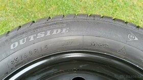 185/60 R15 84T Zimní kola Dunlop / Sava - 5