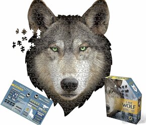 Puzzle vlk - 5