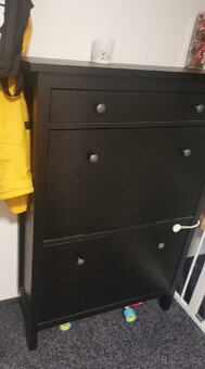Věšák a botník černohnědá hemnes IKEA - 5