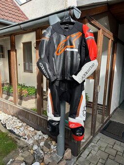 Dvoudílná kombinéza ALPINESTARS GP FORCE vel. 60 - 5