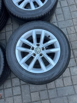 ORIGINÁL Alu Volkswagen Sepang R16, 5x112 - LETNÍ PNEU - 5