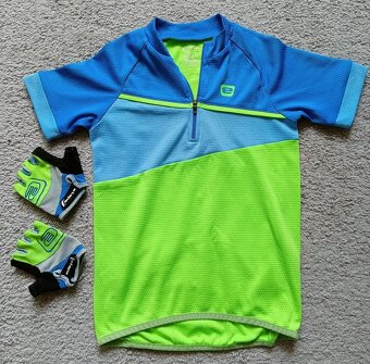 Dres,kalhoty,rukavice na kolo ETAPE 7-9 let - 5