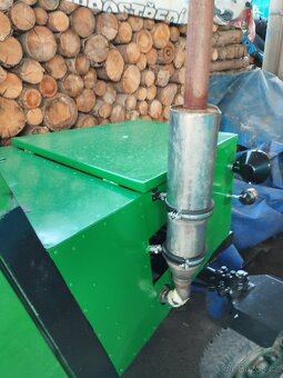 Traktor domací výroby motor škoda 1202 - 5
