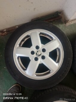 ALU 5x100 R15 letní pneu - 5