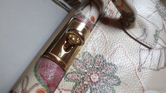 Luxusní italská kožená kabelka - 5