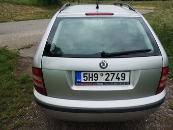 Škoda Fabia Combi 1.4 16 V , 59 kW - Nová STK, Velice pěkná. - 5