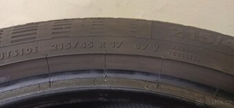 Continental 215/45 R17 87V 4,5-5,5mm - 5