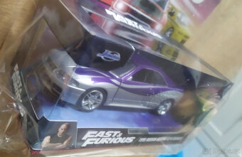 Fast & Furious modely Jada 1:32 Chevrolet a Nissan - 5