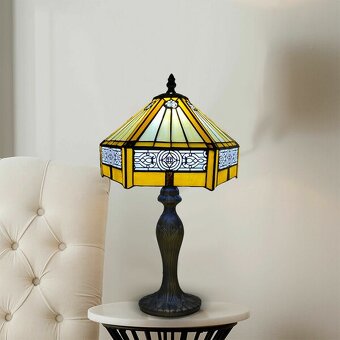 Vitrážová stolní lampa - 5