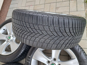 Alu kola Škoda Yeti, Octavia Moon 16" 5x112 + pneu 205/55/1 - 5