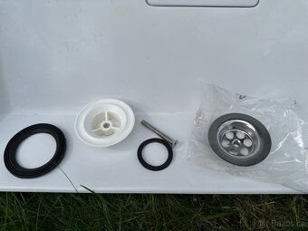 Sapho Godiva - Umyvadlo 58x44 cm Litý mramor - 5