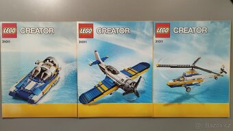 LEGO® Creator - 3 stavebnice letadel - 5