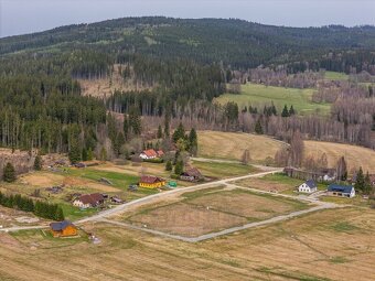 Stavební pozemek 1202 m2, Nová Pec - 5