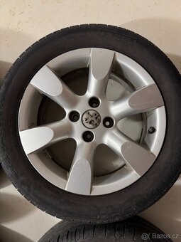 Prodám alu sadu originálních kol Equinoxe pro Peugeot 307 - 5