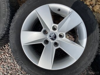 Sada originálních kol ŠKODA ILIAS 5x112 R16 - 5