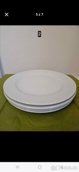 4 mělké + 4 hluboké talíře BANQUET - porcelán - 5