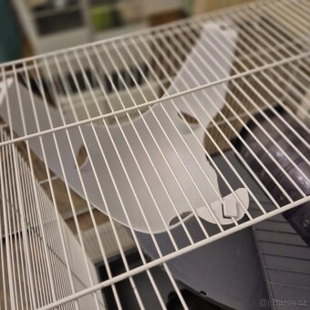 Klec na drobné savce Jenny se skříňkou na věci - 5