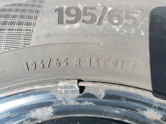 195/65/15 zimni pneu CONTINENTAL 195/65 R15 - 5