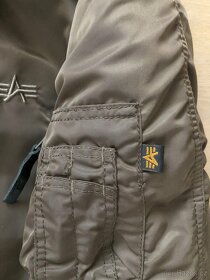 Bunda Alpha Industries N3B, hnědá, vel.XXXL - 5