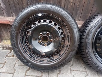 zimní sada ford focus 5x108 205/55/16 zánovní hankook - 5