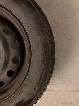 Zimní pneumatiky Nexen 195/65R15 + disky + kryty kol - 5