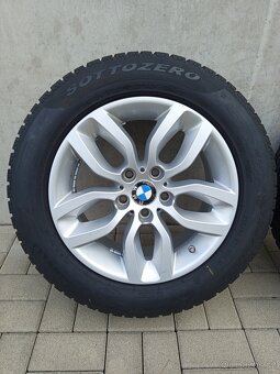 BMW X3 F25, X4 F26 R17 originál zimní sada kol - 5