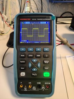 Hanmatek HO102 dvoukanálový osciloskop 100 MHz - 5