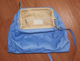 Nová kožená italská kabelka, zn. Vera Pelle - 5