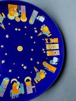Nádherný porcelánový dekorační talíř od Sodahl "Bethlehem" - 5