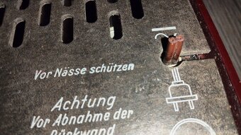 Prodám bakelitové starožitné rádio Hornyphon W147U . - 5