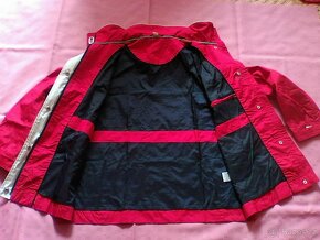 Dámská sportovní bunda červené barvy, vel. 44 - 5