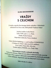 Vraždy s cejchem - Backmanová Elina ● NOVÁ KNIHA ● - 5