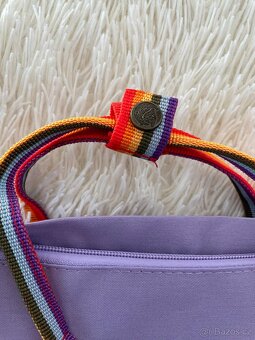 Batohy Fjällräven Kanken bledě fialový rainbow - 5