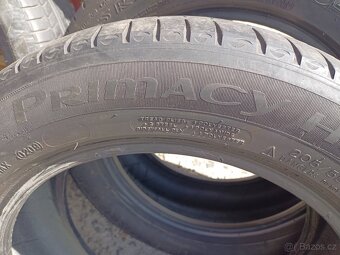 MICHELIN Primacy 205/55/R16 letní pneu 4ks-900,- všechny - 5