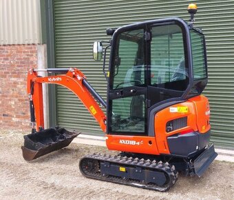 Kubota KX018-4 Mini rýpadla - 5