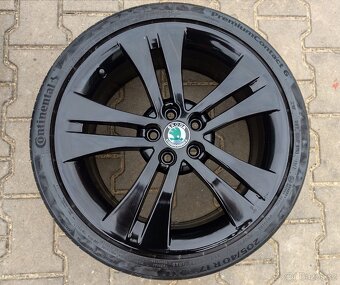 Disky originální Škoda Fabia II, Roomster 5x100 R17 - 5