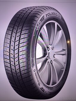 Alu kola ,zimní sada.4x100,4X108  R 18  nové zimní pneu. - 5