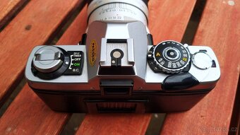 Minolta XG2 Beroflex 135mm f1:2.8 fotoaparát Nové baterie - 5