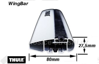 Střešní nosníky Thule WingBar - 5