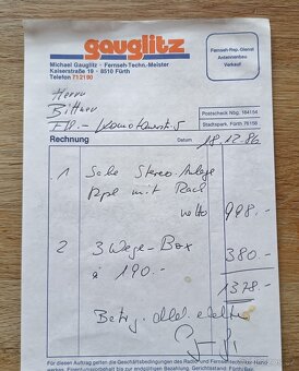 SABA HiFi sestava - 5