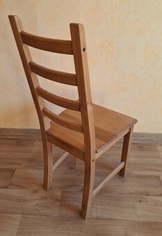 dřevěná židle Ikea - 5