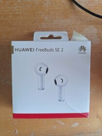 Prodám NOVÁ bezdrátová sluchátka Huawei FreeBuds SE 2 bílá - 5